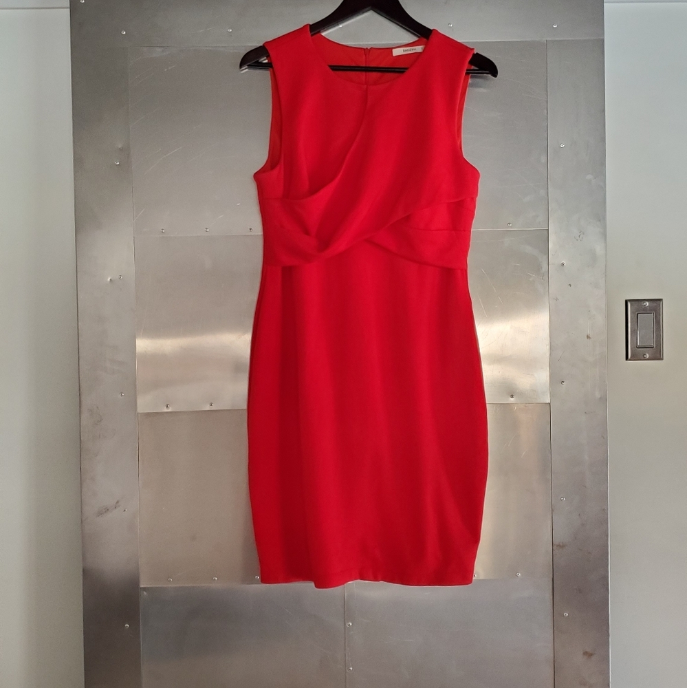 Crimson Body Contour Dress - Picture 1 of 3